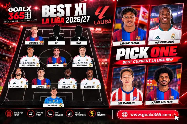 BUILD THE BEST LA LIGA XI 2026/27!